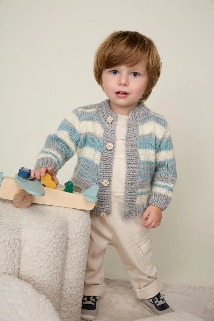 Bergère de France Canada - Sandro striped cardigan