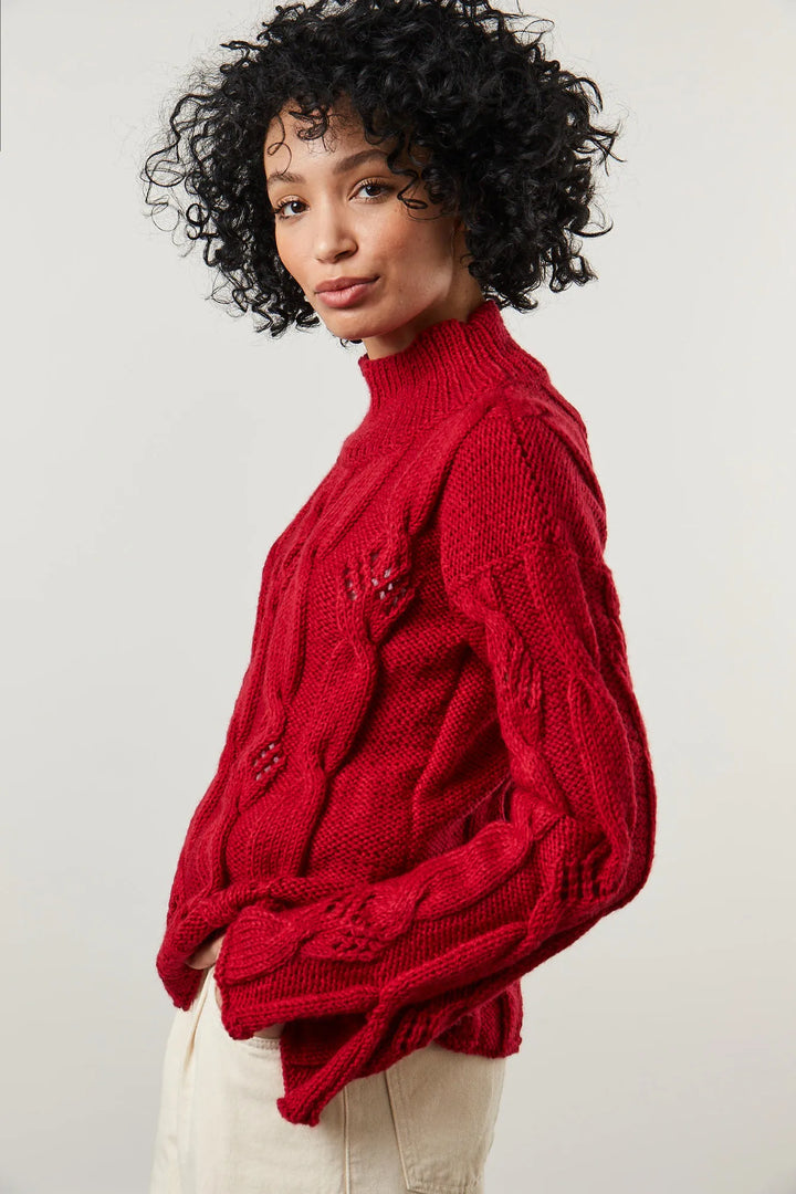 Bergère de France Canada - Sienna Openwork Cable Sweater