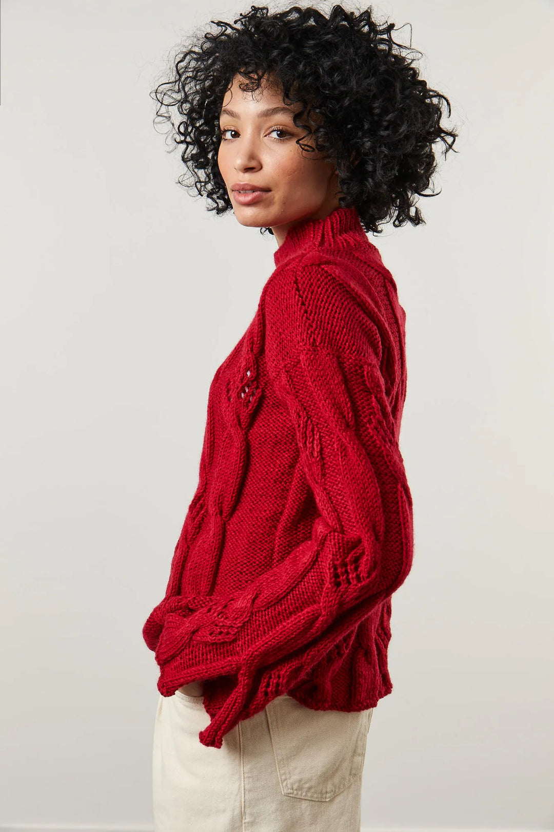 Bergère de France Canada - Sienna Openwork Cable Sweater