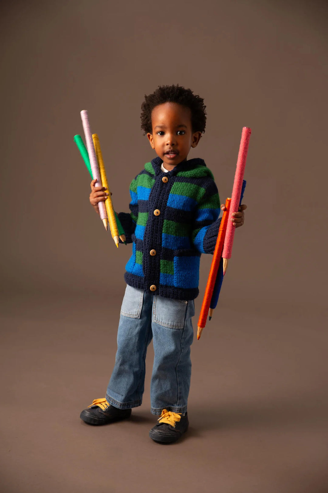 Bergère de France Canada - Simon striped hooded jacket