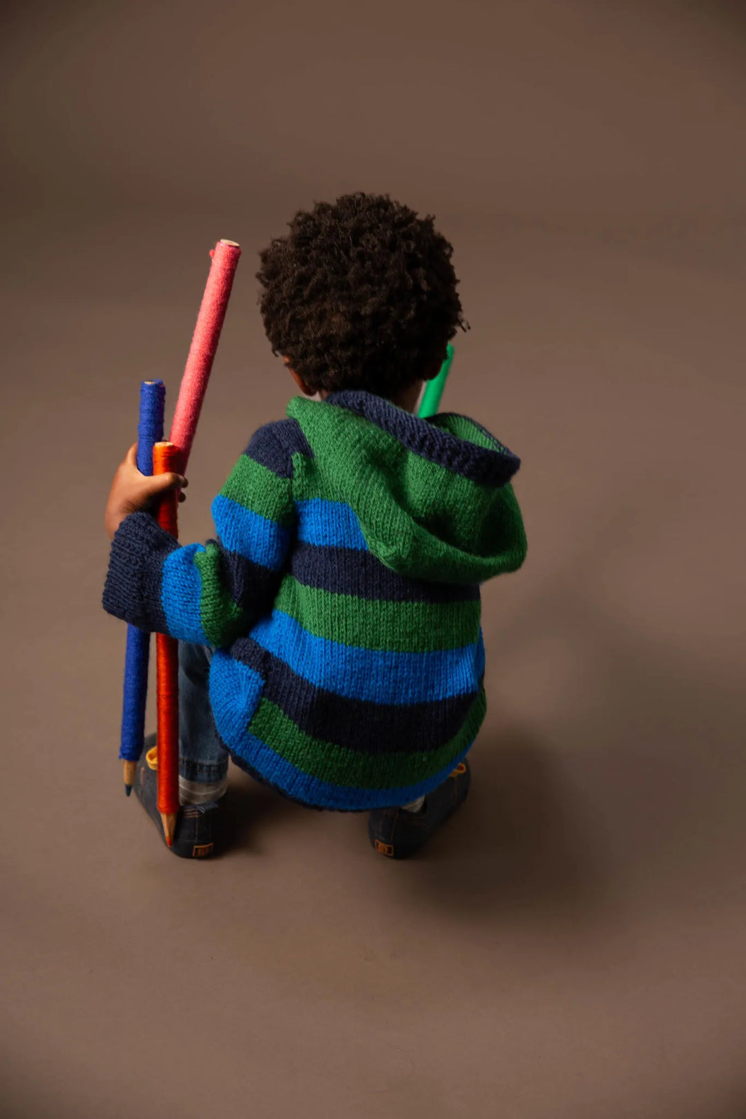 Bergère de France Canada - Simon striped hooded jacket