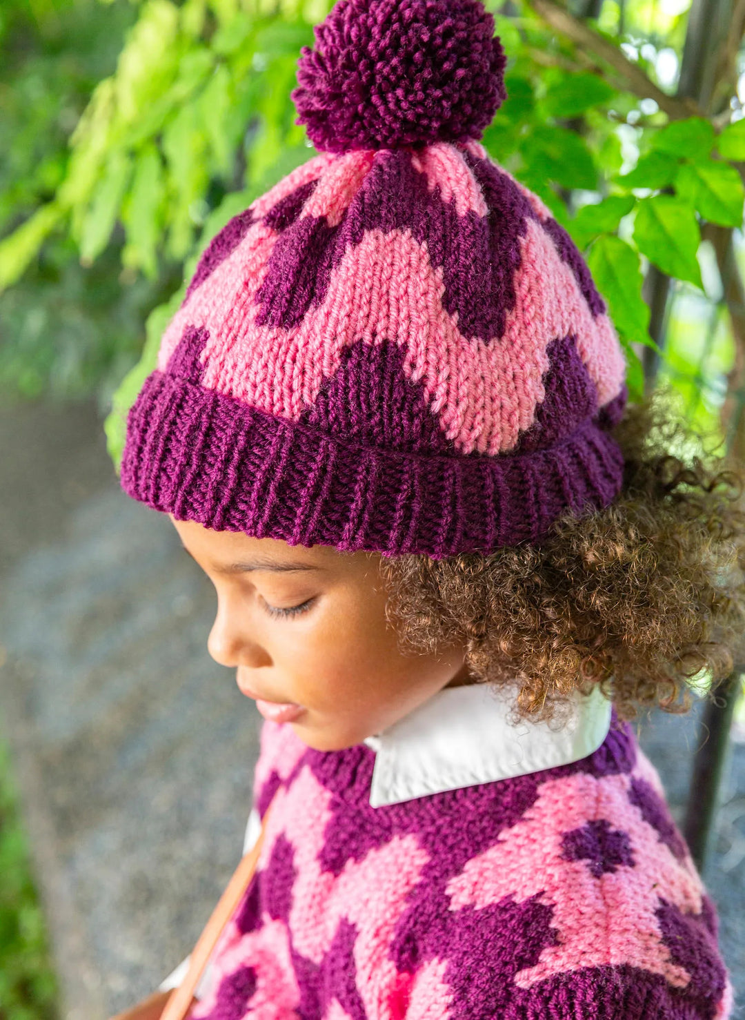 Bergère de France Canada - Solene jacquard beanie with pompom