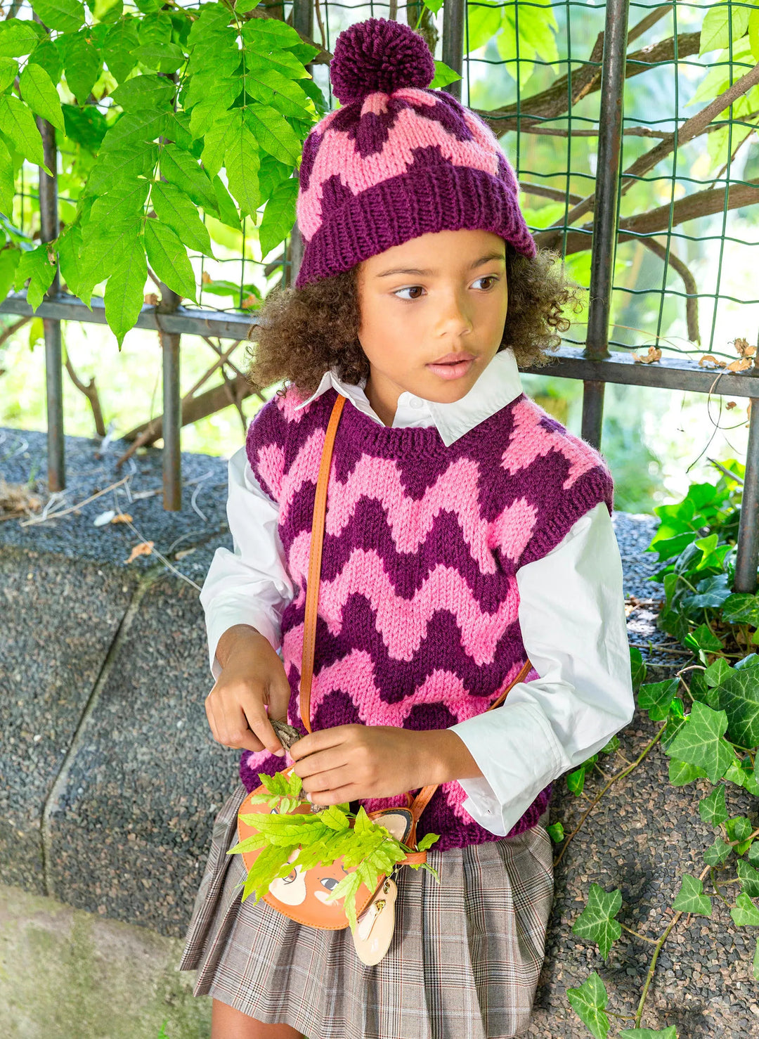 Bergère de France Canada - Solene jacquard beanie with pompom