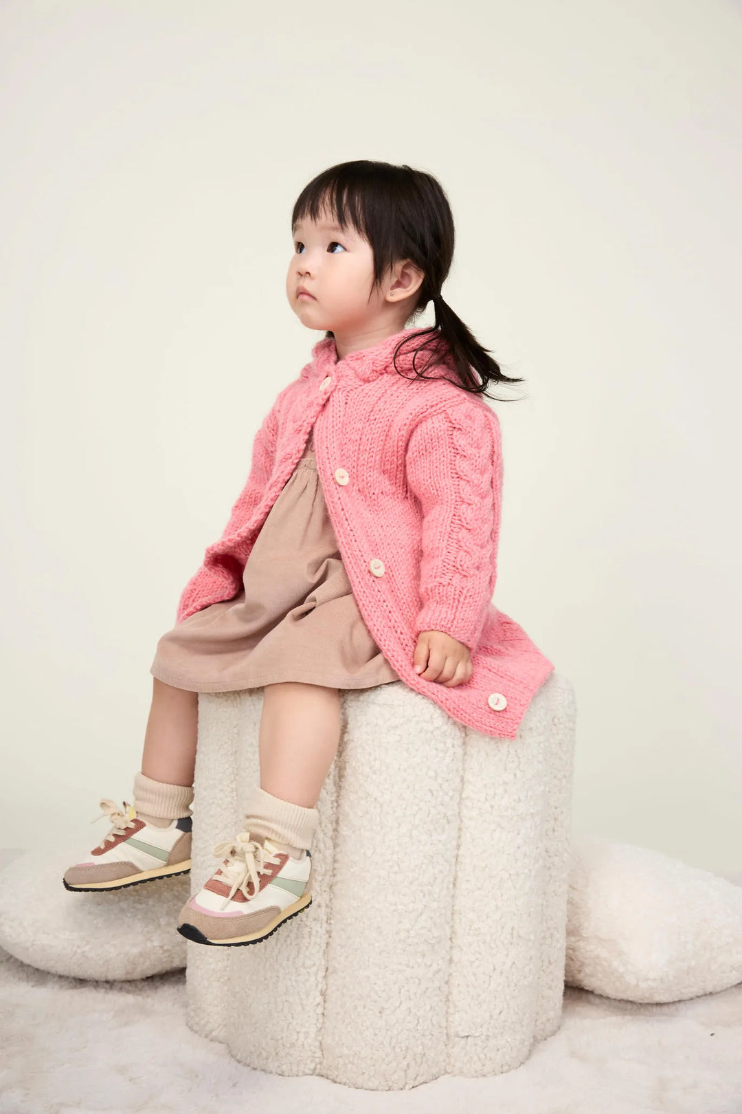 Bergère de France Canada - Stella cable knit coat with hood