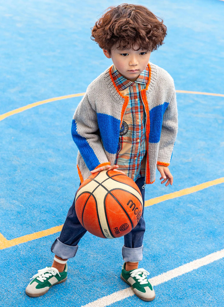 Bergère de France Canada - Sully tricolor zip - up vest