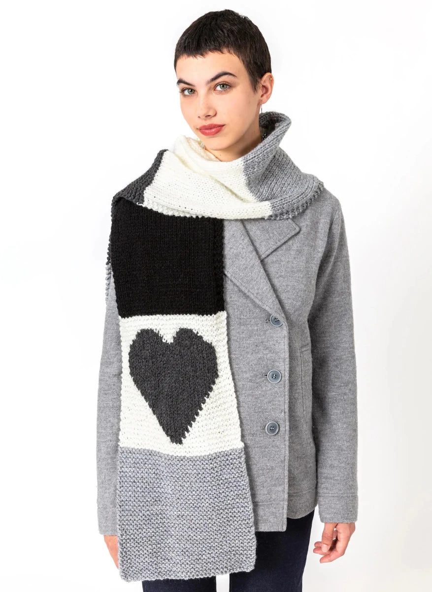 Bergère de France Canada - Babette Heart Scarf