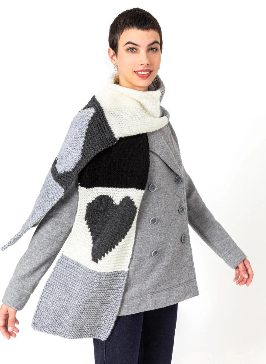 Bergère de France Canada - Babette Heart Scarf