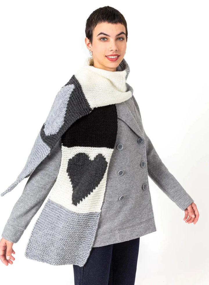 Bergère de France Canada - Babette Heart Scarf