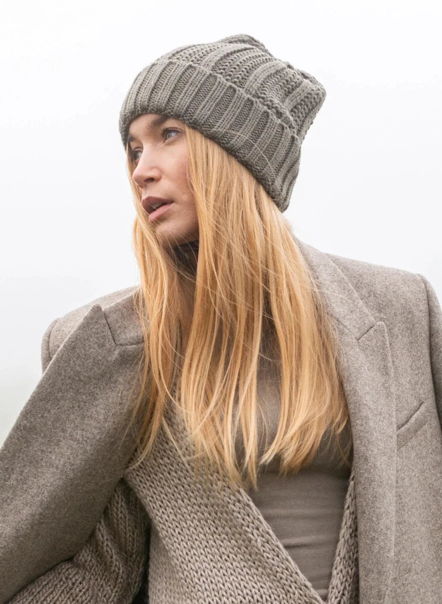 Bergère de France Canada - Sara Wide ribbed cuff beanie
