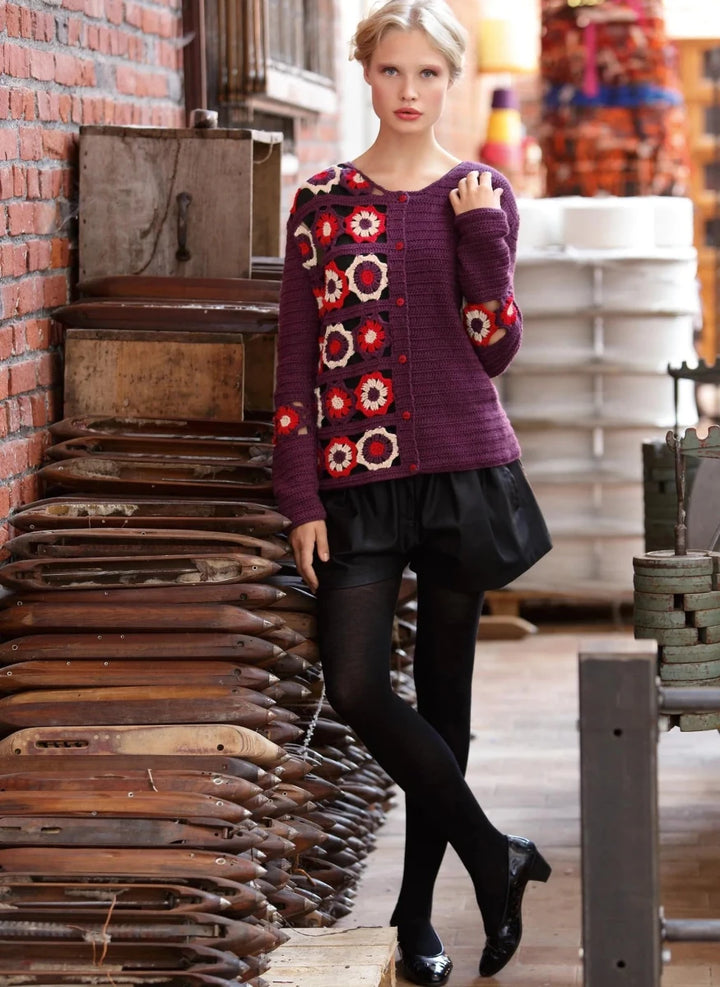 Bergère de France Canada - Indiana Crochet Cardigan