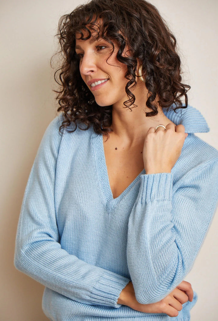 Bergère de France Canada - Blanche V - neck sweater