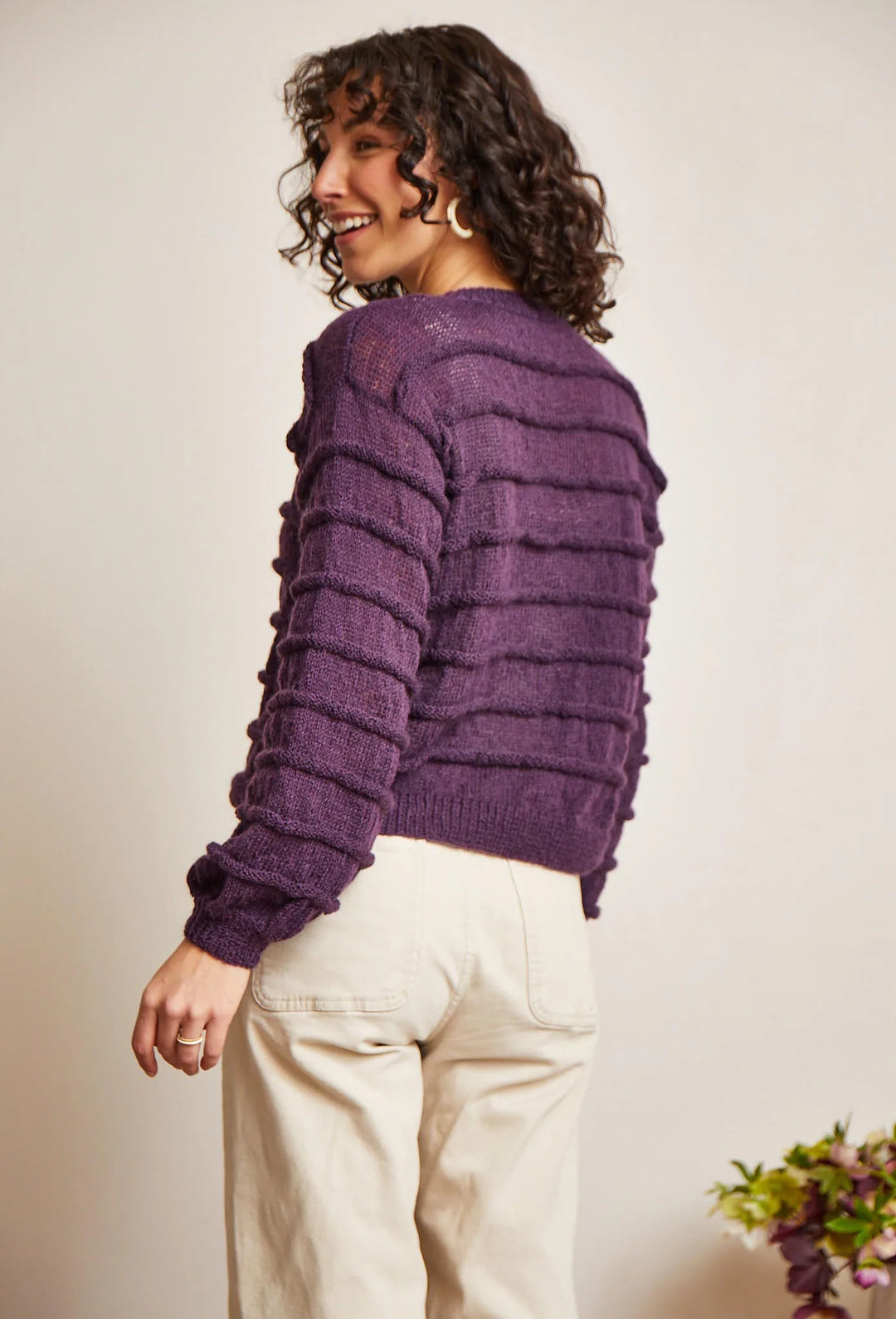 Bergère de France Canada - Enola ruffled cardigan