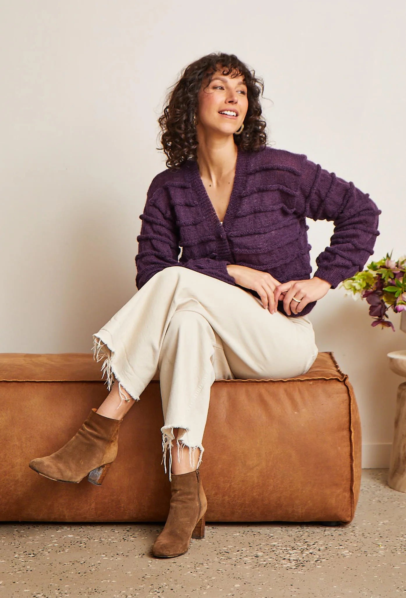 Bergère de France Canada - Enola ruffled cardigan