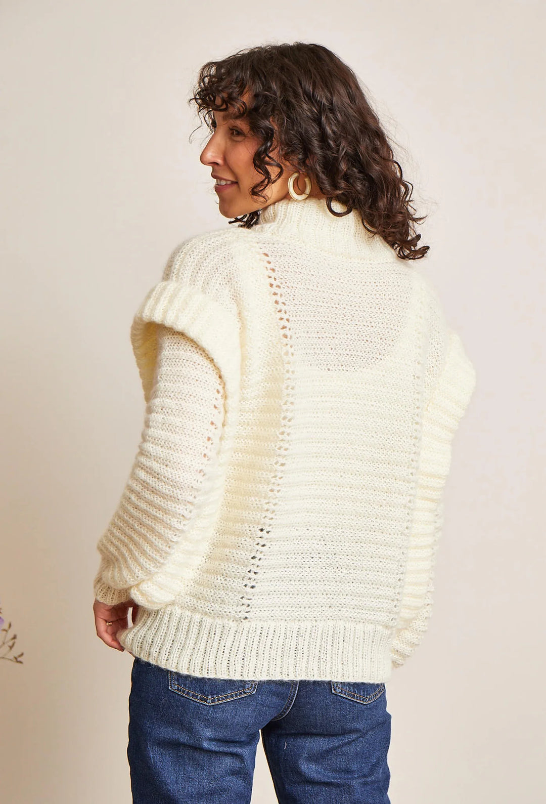 Bergère de France Canada - Florine openwork cardigan