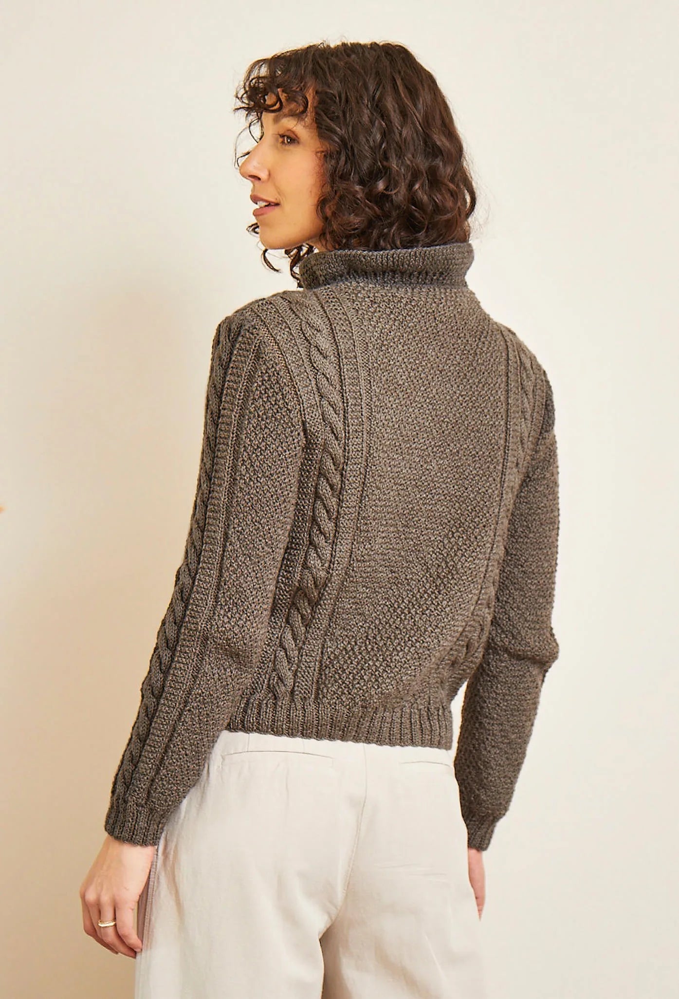 Bergère de France Canada - Isaline cable - knit cardigan