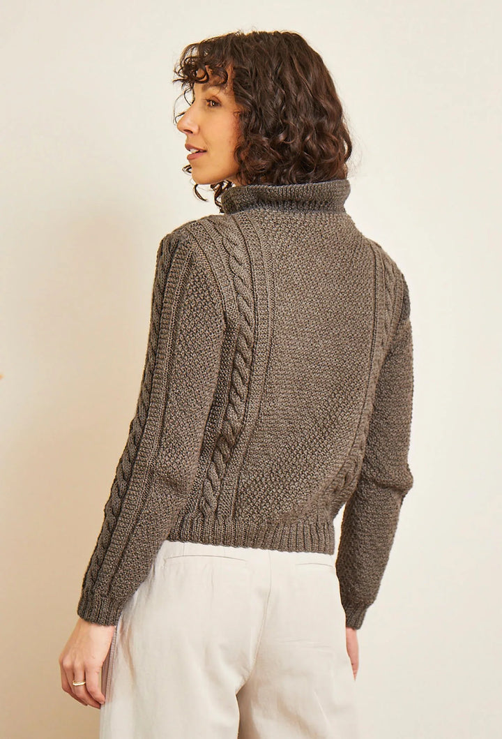 Bergère de France Canada - Isaline cable - knit cardigan