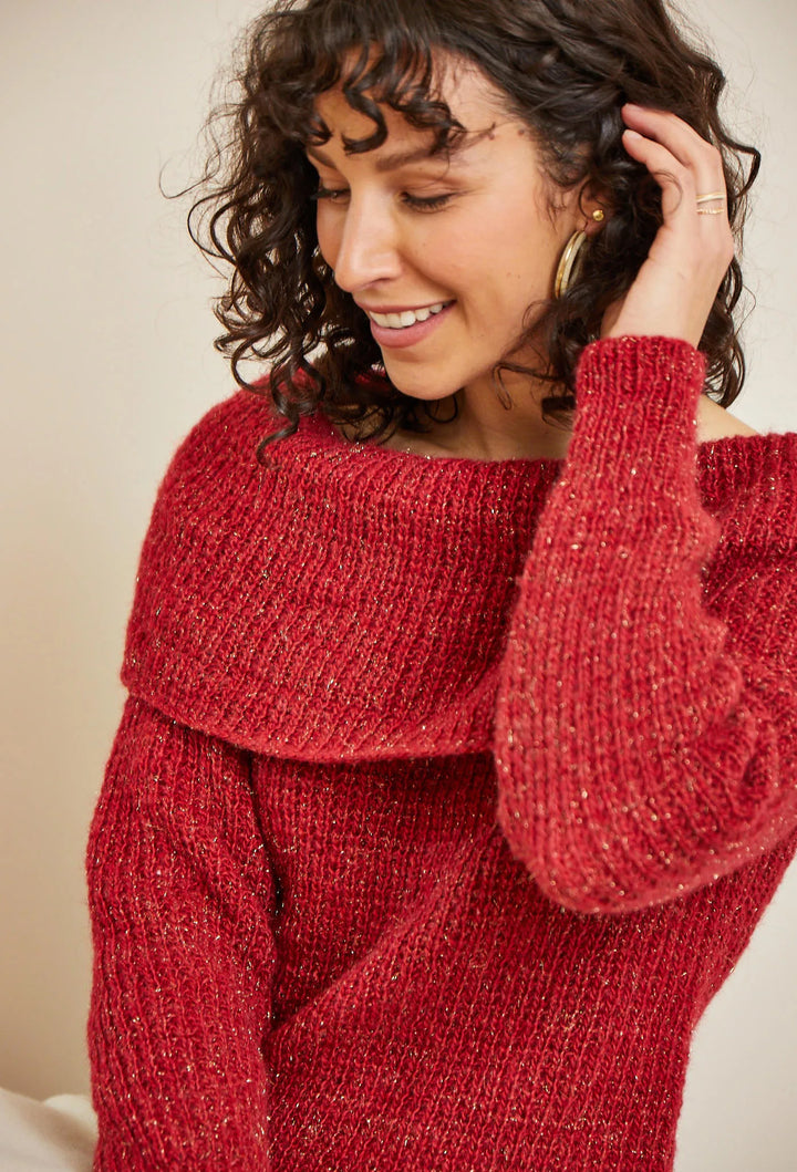 Bergère de France Canada - Leonie off - the - shoulder sweater