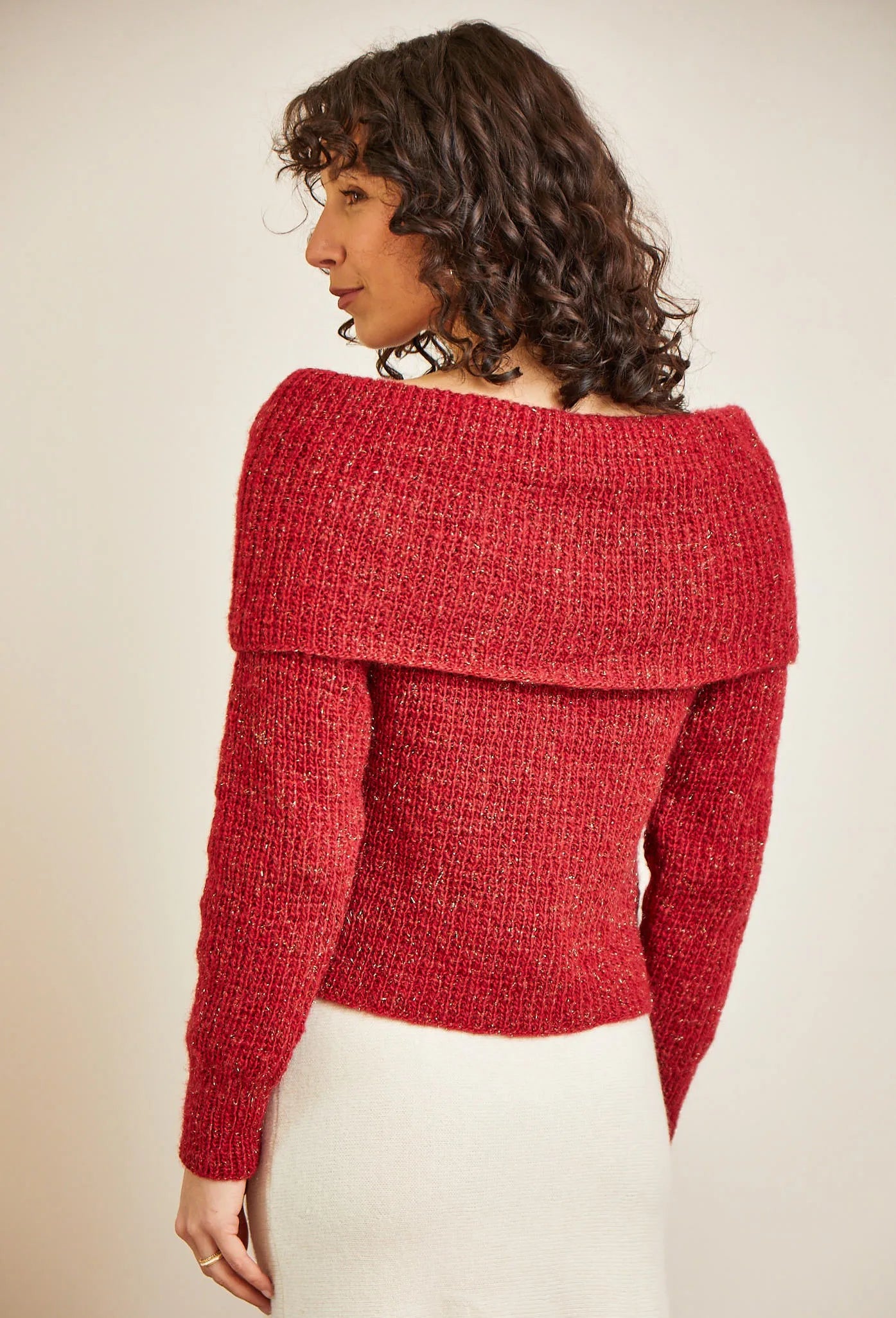 Bergère de France Canada - Leonie off - the - shoulder sweater