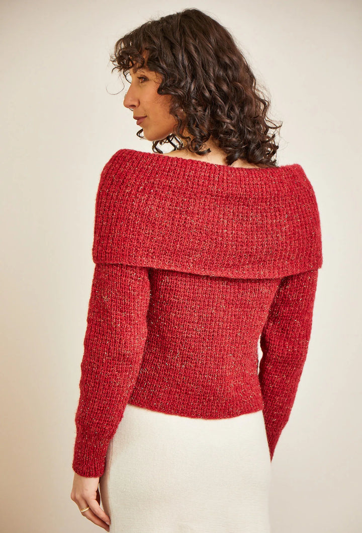 Bergère de France Canada - Leonie off - the - shoulder sweater